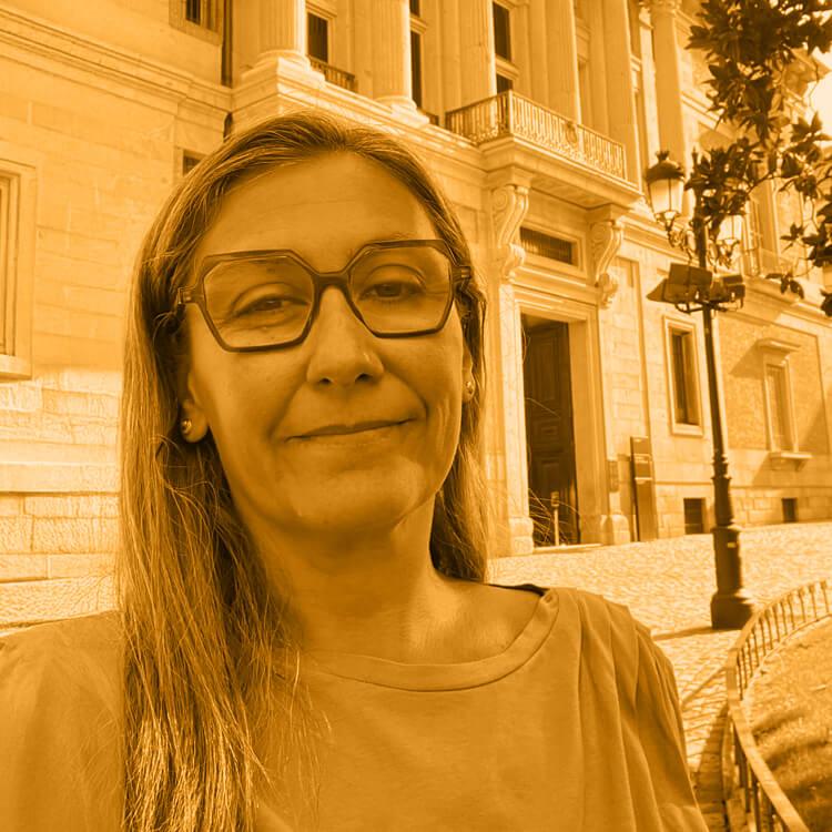 Cristina, experta en arte
